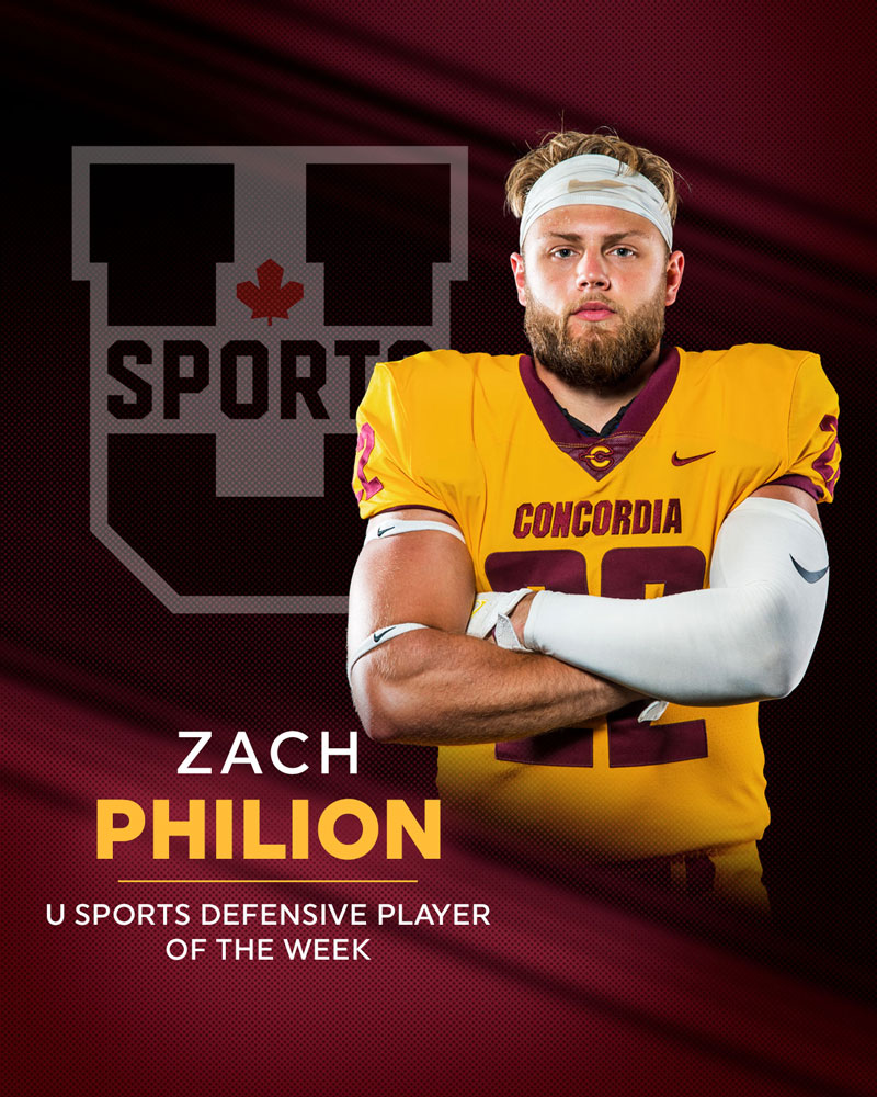 U SPORTS Athlete of the Week: Zach Philion