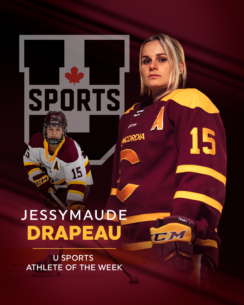 U SPORTS Athlete of the Week: Jessymaude Drapeau