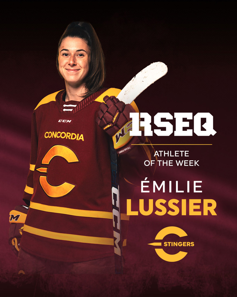 RSEQ Athlete of the Week: Émilie Lussier
