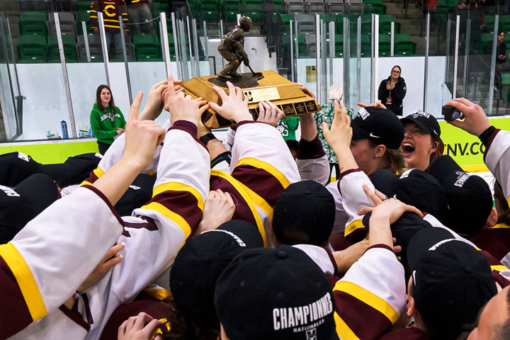 Photo Gallery: Concordia Women's Hockey wins National Championship