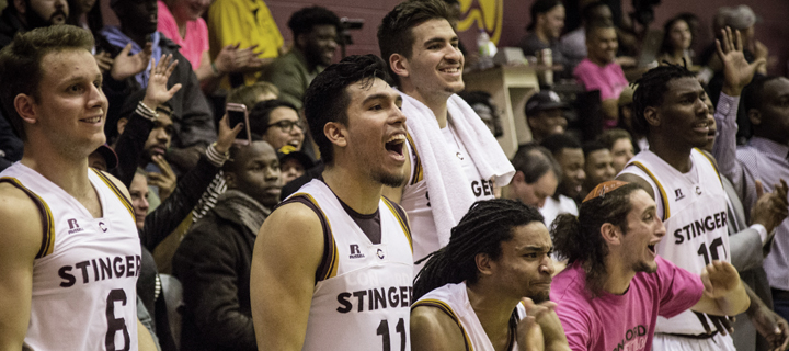 The Stingers men's team avenged an ugly loss.