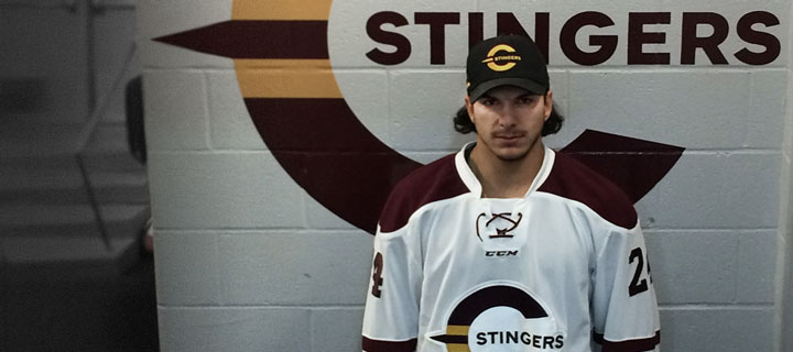 Anthony Deluca adds fire power to the Stingers