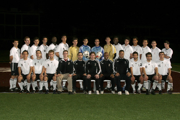 Men's Soccer 2007-'08 team photograph