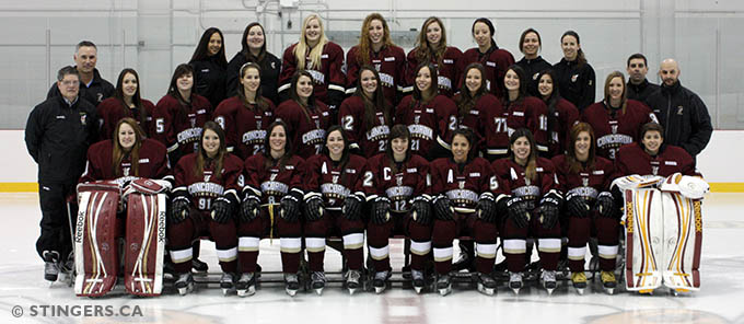 Women's Hockey 2013-'14 team photograph