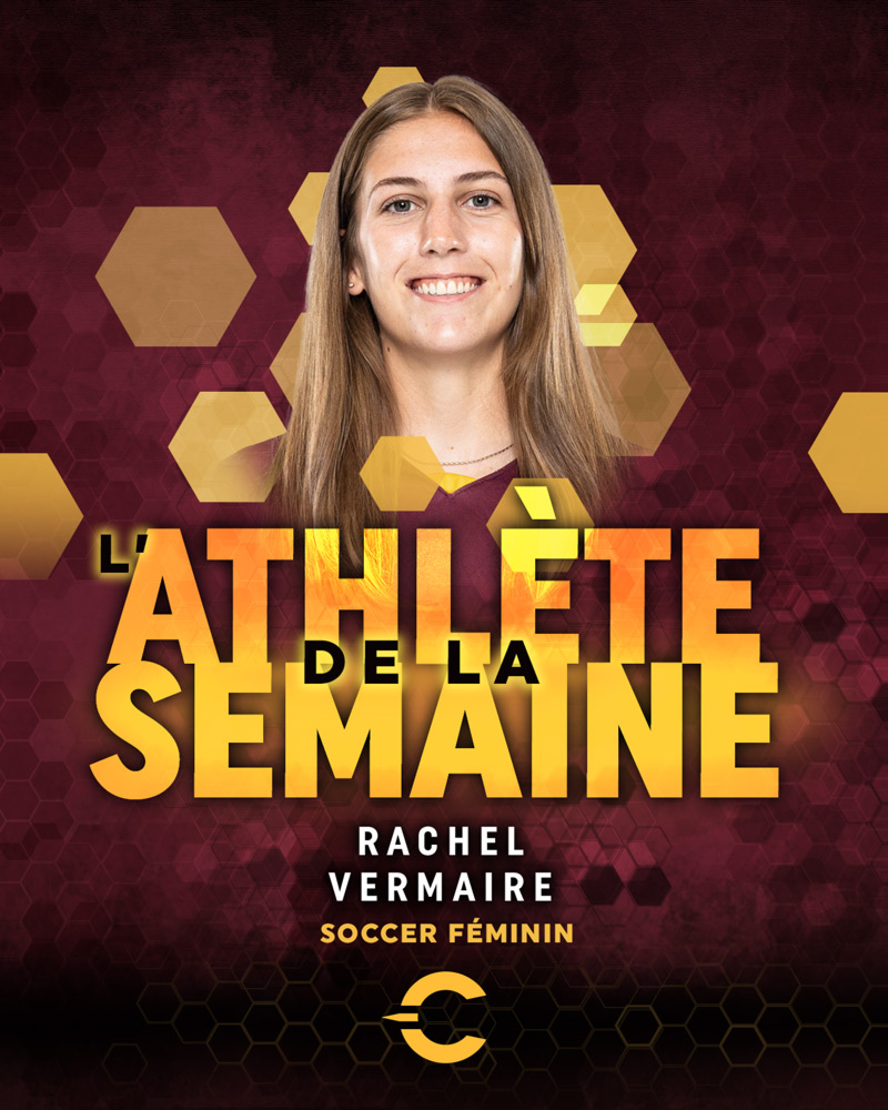 L'athlète de la semaine : Rachel Vermaire