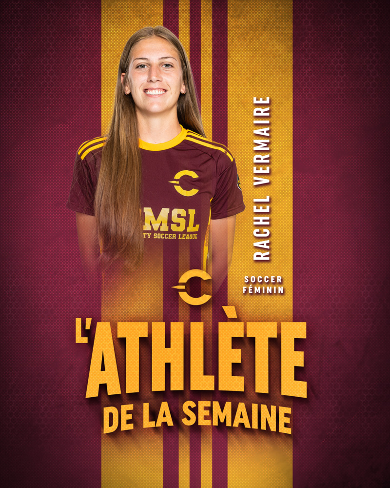 L'athlète de la semaine : Rachel Vermaire