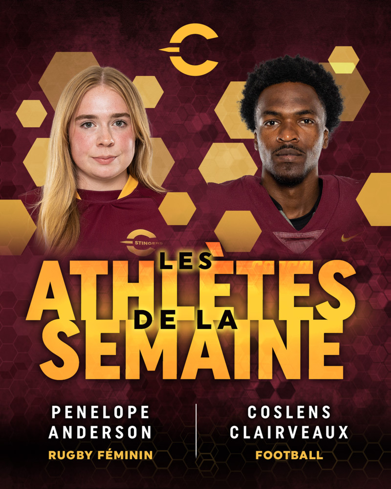 Les athlètes de la semaine : Penelope Anderson, Coslens Clairveaux