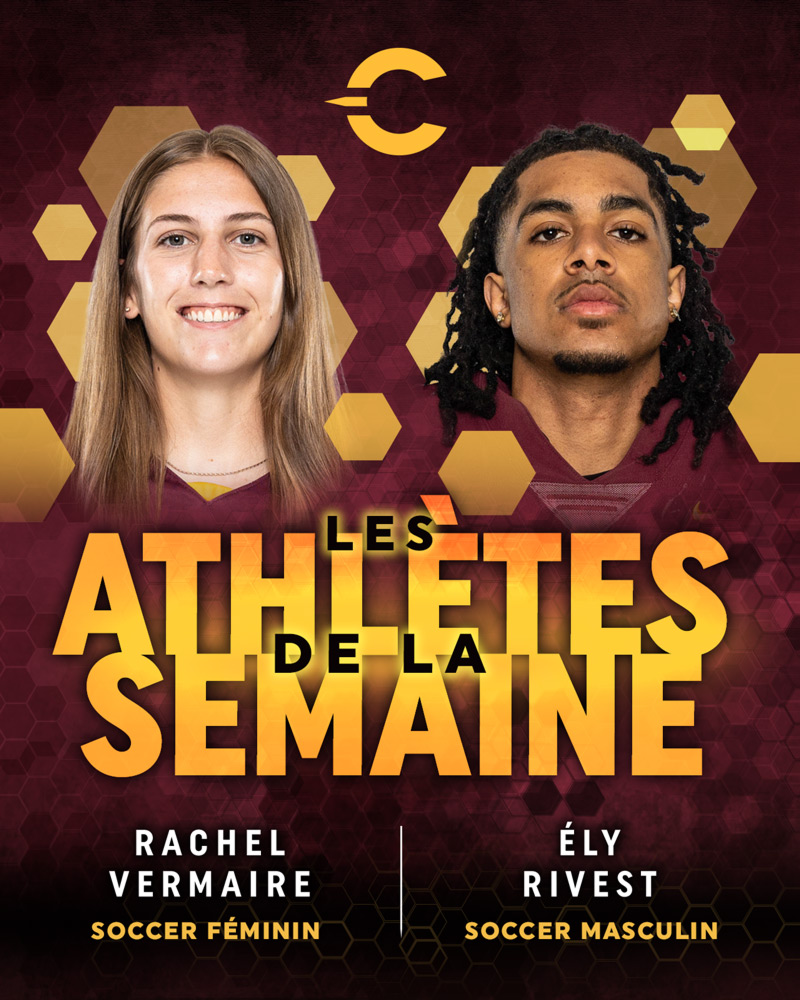 Les athlètes de la semaine : Rachel Vermaire, Ély Rivest