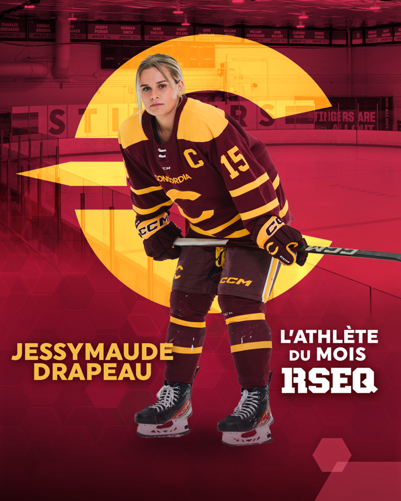 L'athlète du mois RSEQ Jessymaude Drapeau
