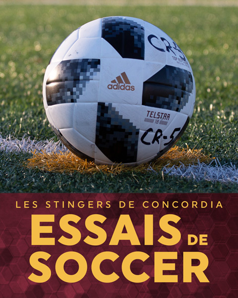 Essais - Soccer de Concordia