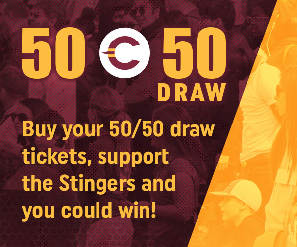 Stingers 50/50 Draw