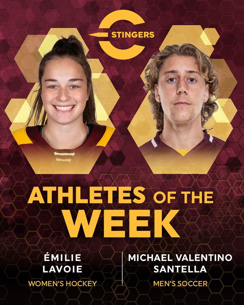 Athletes of the Week: Émilie Lavoie, Michael Valentino Santella