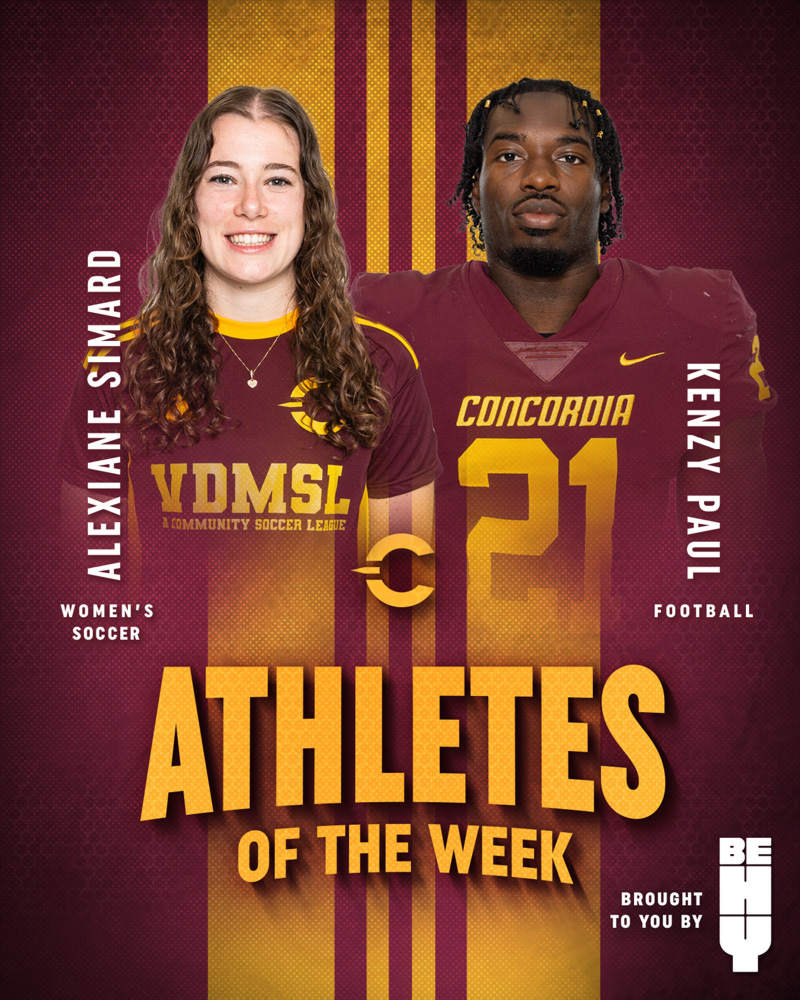 Athletes of the Week Simard Paul Sep