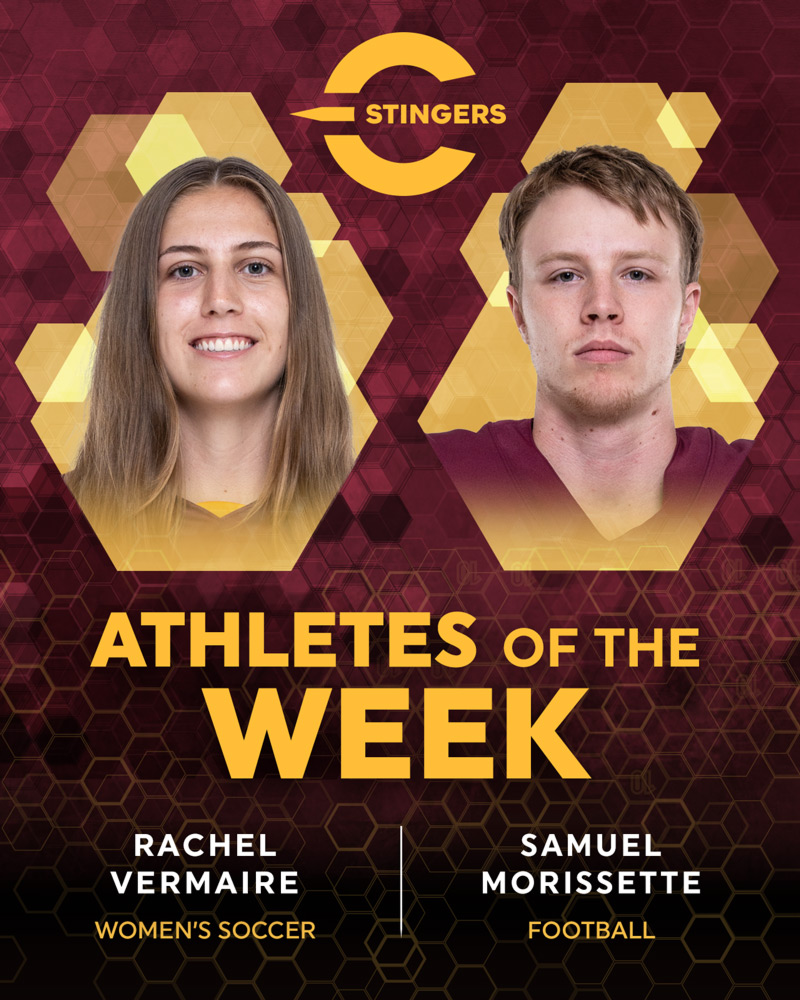 Athletes of the Week: Rachel Vermaire, Samuel Morissette