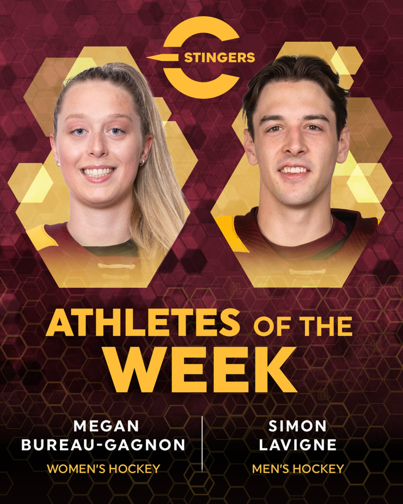 Athletes of the Week     Bureau-gagnon Lavigne Nov  