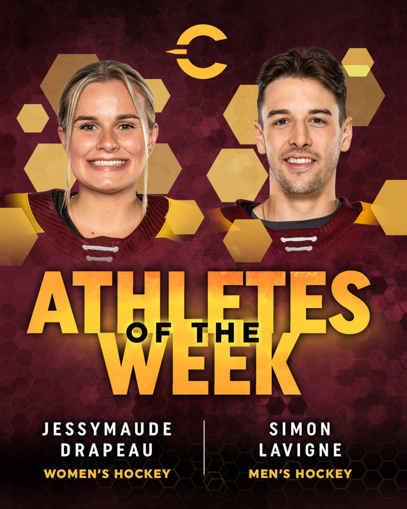 Athletes of the Week: Jessymaude Drapeau, Simon Lavigne