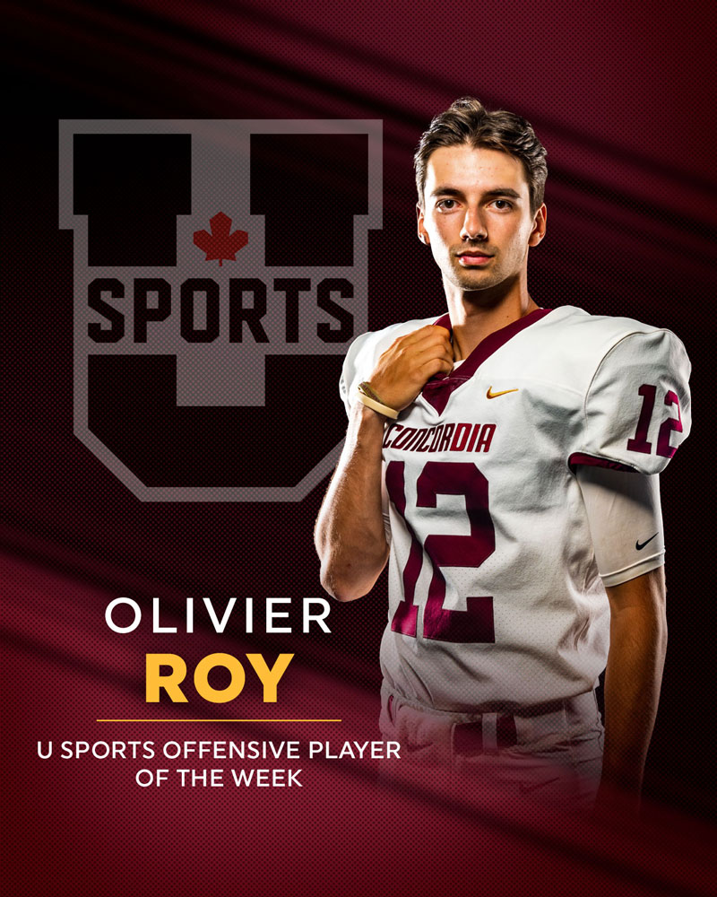 U SPORTS Athlete of the Week: Olivier Roy
