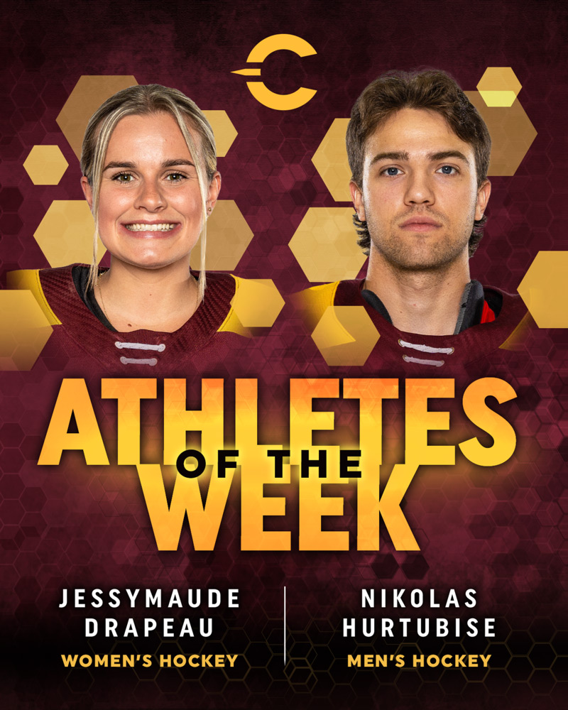 Athletes of the Week: Jessymaude Drapeau, Nikolas Hurtubise