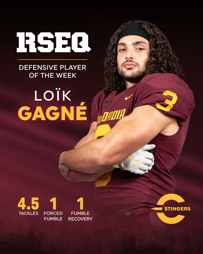 RSEQ Athlete of the Week: Loïk Gagné