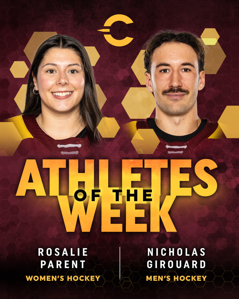 Athletes of the Week: Rosalie Parent, Nicholas Girouard