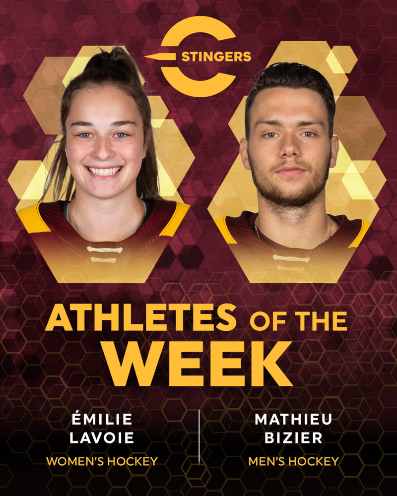 Athletes of the Week: Emilie Lavoie, Mathieu Bizier