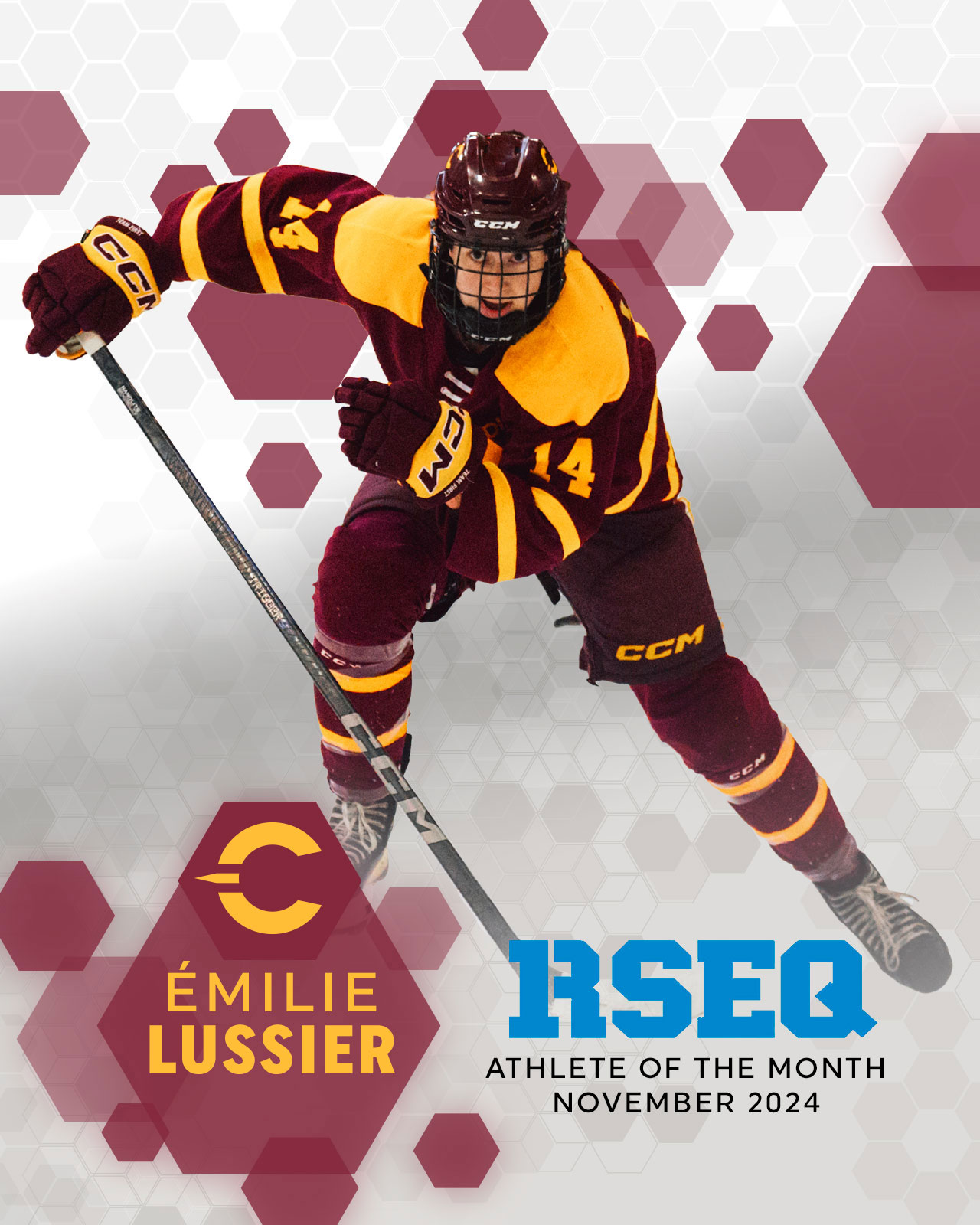 RSEQ Athlete of the Month: Emilie Lussier