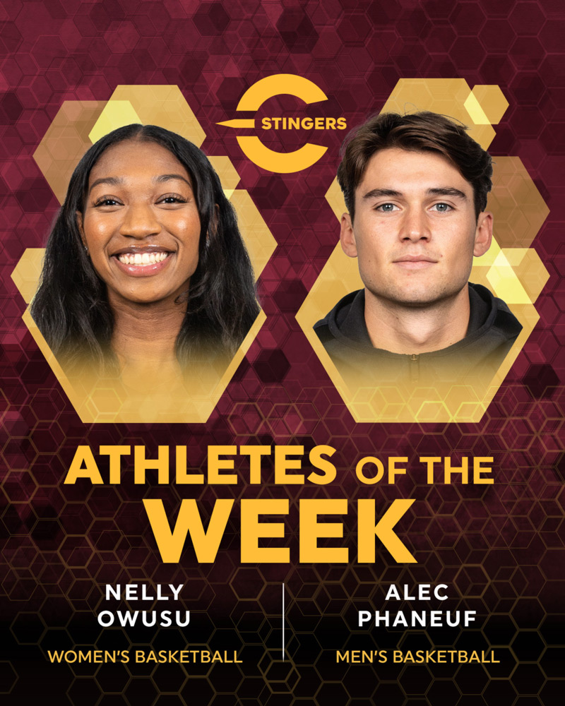 Athletes of the Week     Owusu Phaneuf Feb  