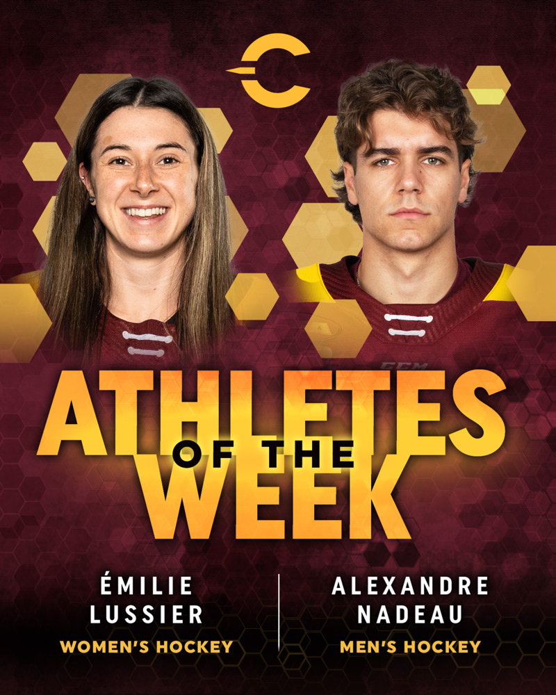 Athletes of the Week     Lussier Nadeau Feb  