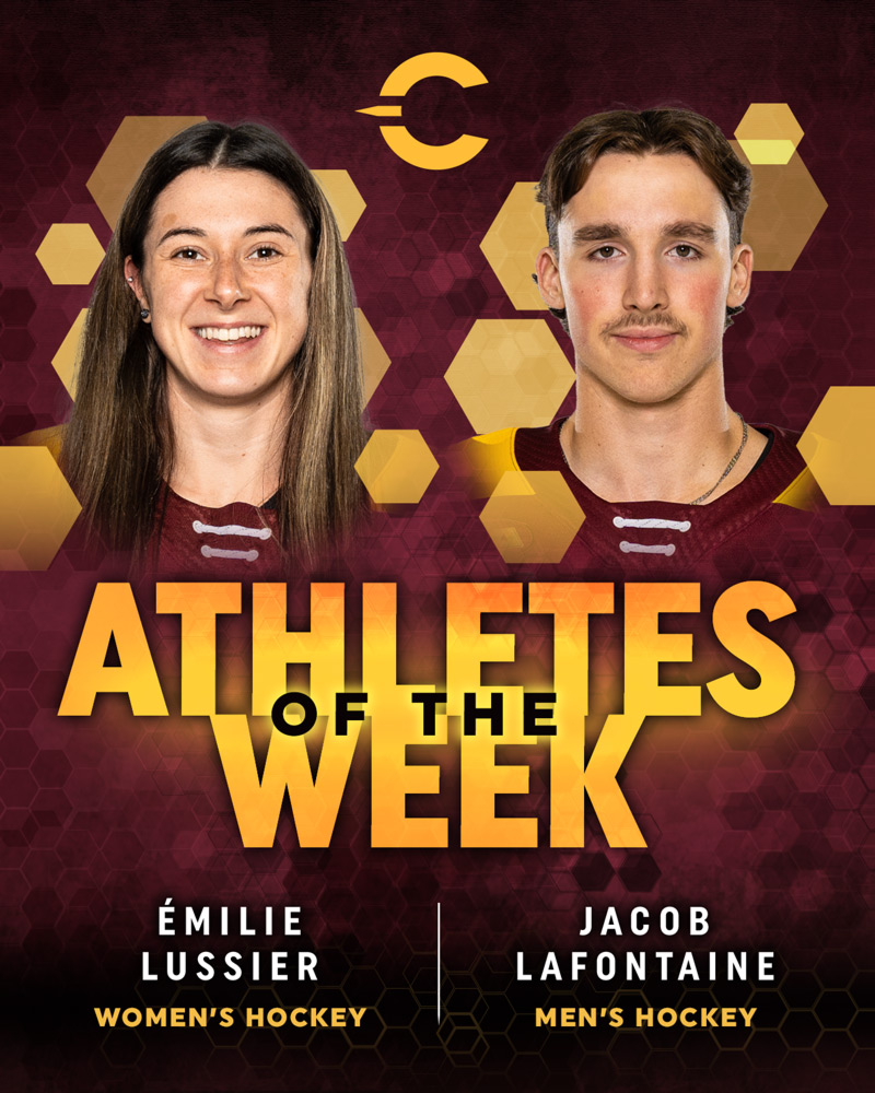 Athletes of the Week     Lussier Lafontaine Feb   