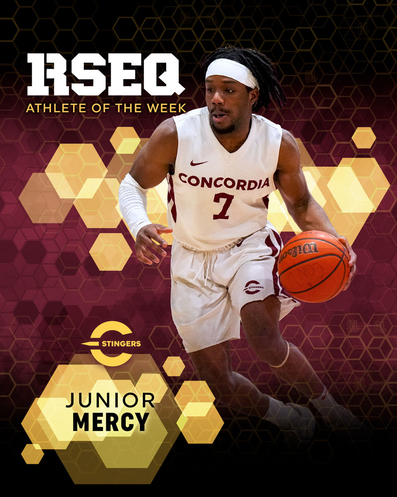 RSEQ Athlete of the Week: Junior Mercy