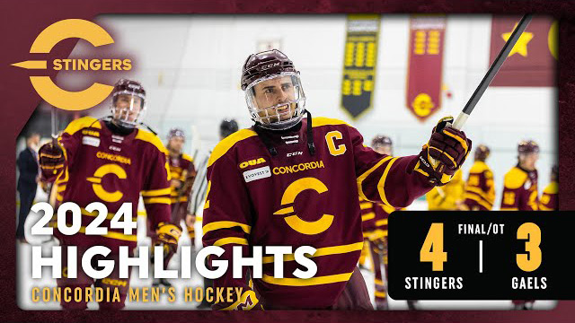 Stingers men's hockey: 2023-24 OUA East Quarter-Final