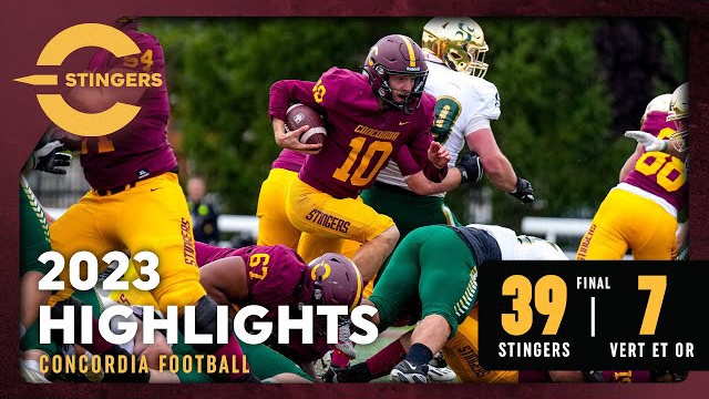 Football Highlights: Oct. 14 vs. Sherbrooke