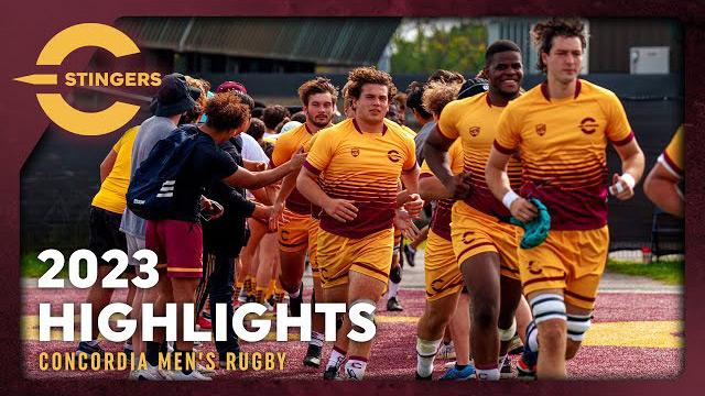 Stingers men's rugby 2023 season highlights