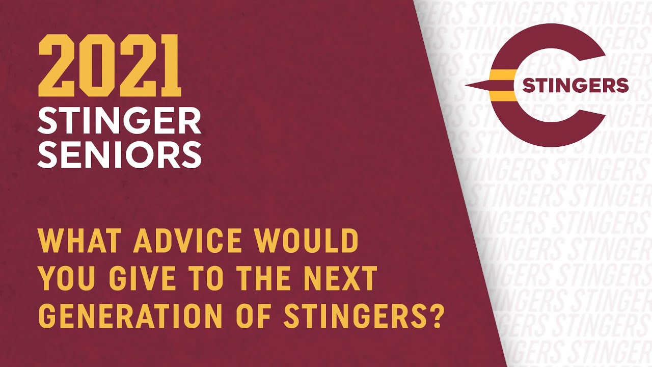 What advice would you give to the next generation of stingers