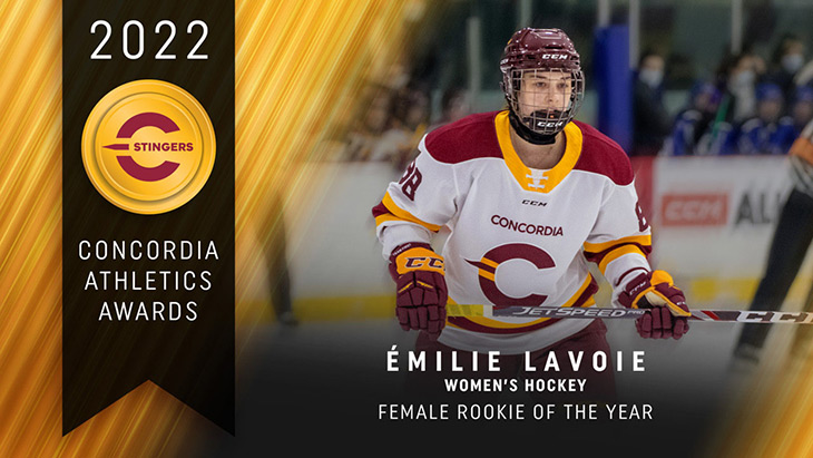 Emilie Lavoie - 2022 Female Rookie of the Year