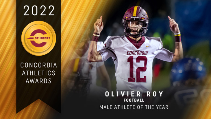 Olivier Roy - 2022 Male Athlete of the Year