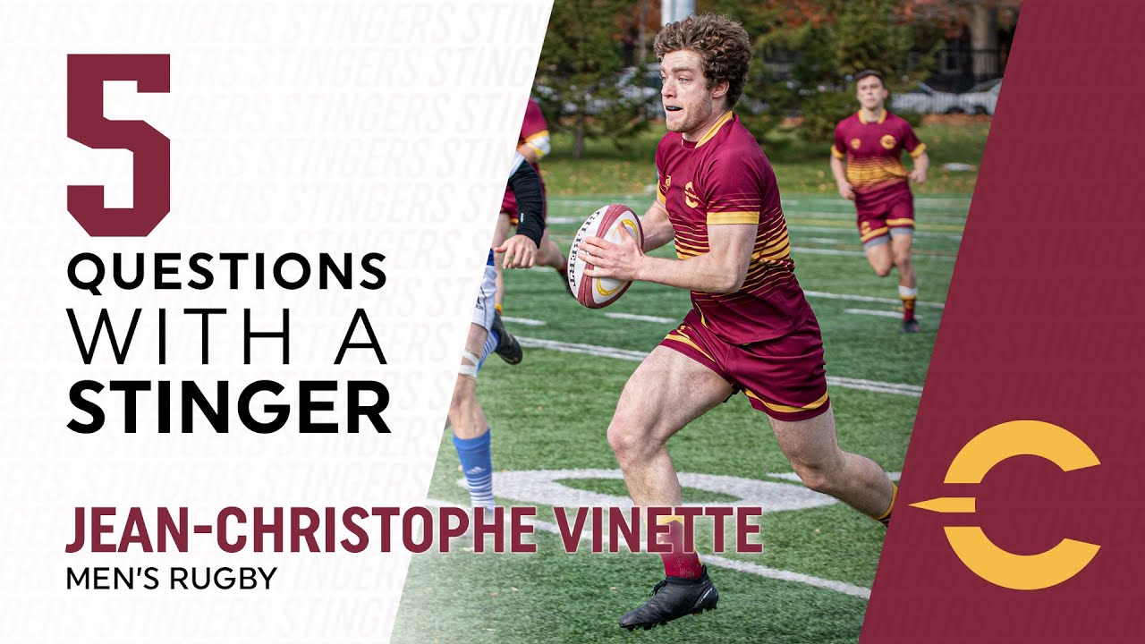 5 Questions with a Stinger: Jean-Christophe Vinette