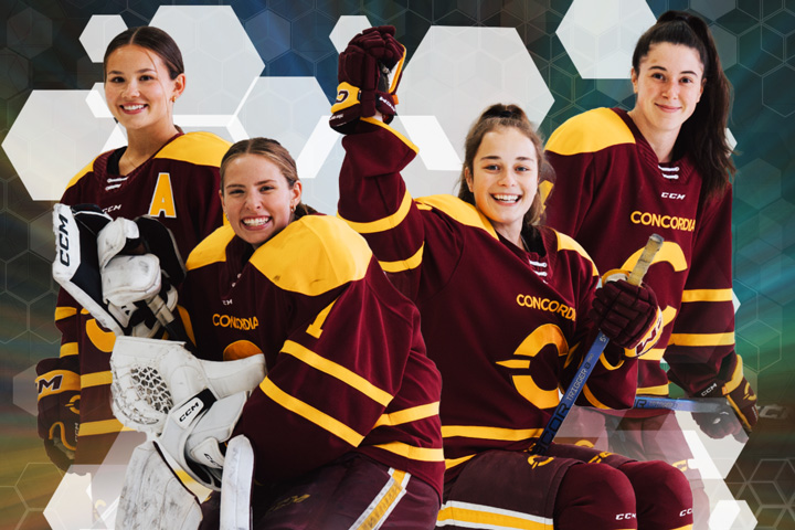 Alexandra-Anne Boyer, Jordyn Verbeek, Émilie Lavoie and Émilie Lussier