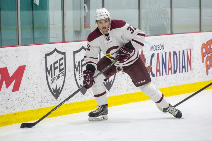 The talented defenceman was a three-time OUA all-star at Concordia.