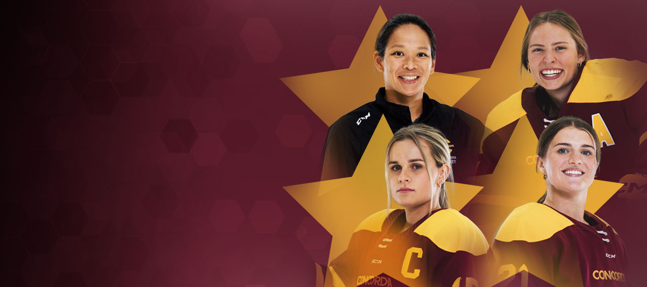 Julie Chu, Jordyn Verbeek, Jessymaude Drapeau & Angélie Jobin