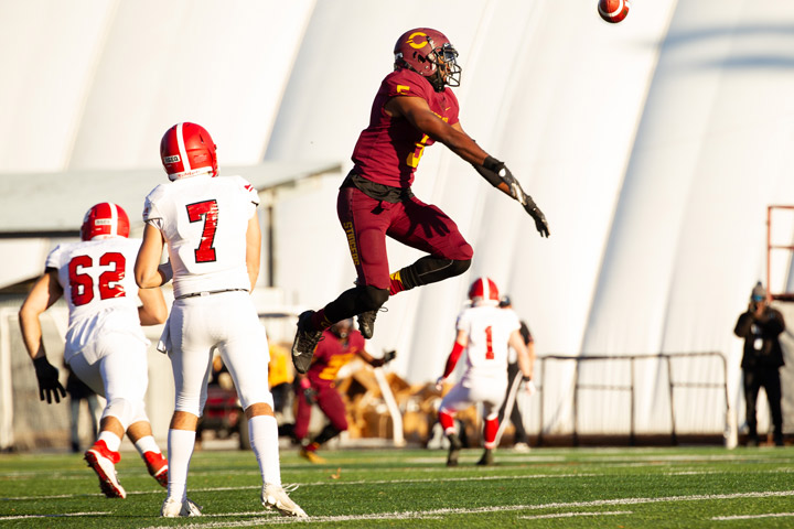 DB Khadeem Pierre reached new heights during the 2019 season.