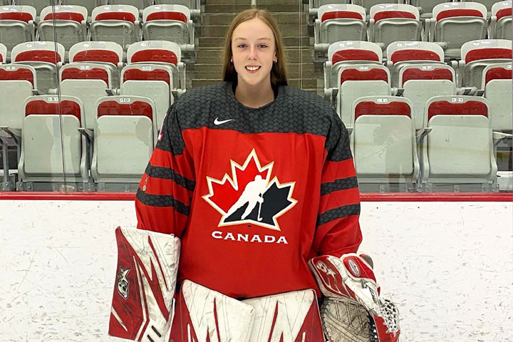 Arianne Leblanc already has an impressive résumé, including time with Canada's U18s.
