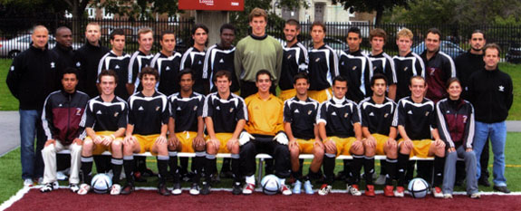 Men's Soccer 2005'06 team photograph