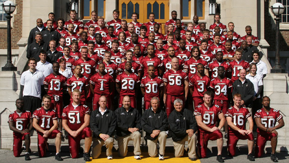 Football 2007-'08 team photograph