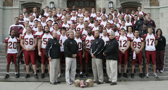 Football 2008-'09 team photograph