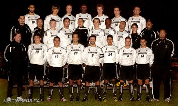 Men's Soccer 2009-'10 team photograph