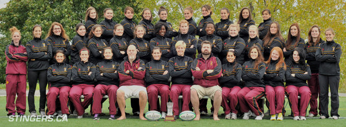 Women's Rugby 2011-'12 team photograph
