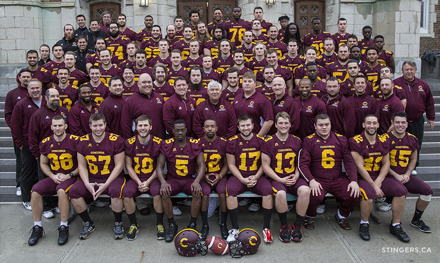 Stingers.ca | Football Roster 2015-2016